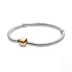Coy Barrell Snake Chain Bracelet - Gold