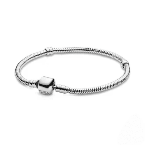 Coy Barrell Snake Chain Bracelet - Silver
